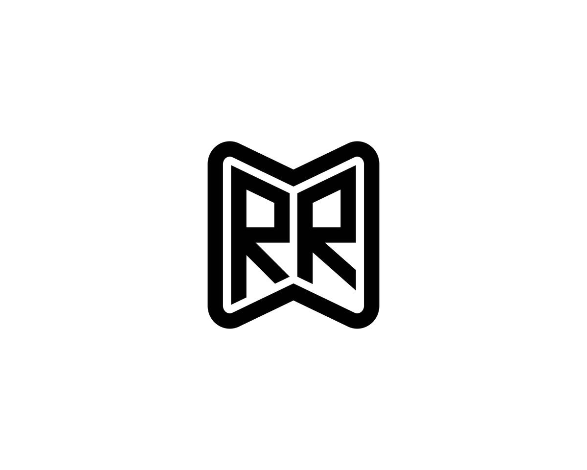 RR logo design vector template, a Branding & Logo Template by xcoolee