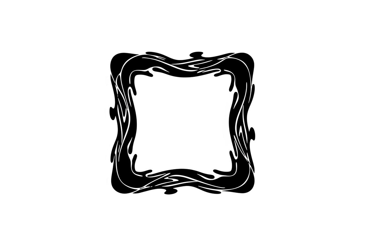 Nature Frame Art Silhouette Clipart, a Graphic by hafijul (Photo 10 of 13)