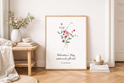Valentine’s Day watercolor florals, a Decorative Illustration by Yuliia Lashevska (Thumbnail 6 of 11)