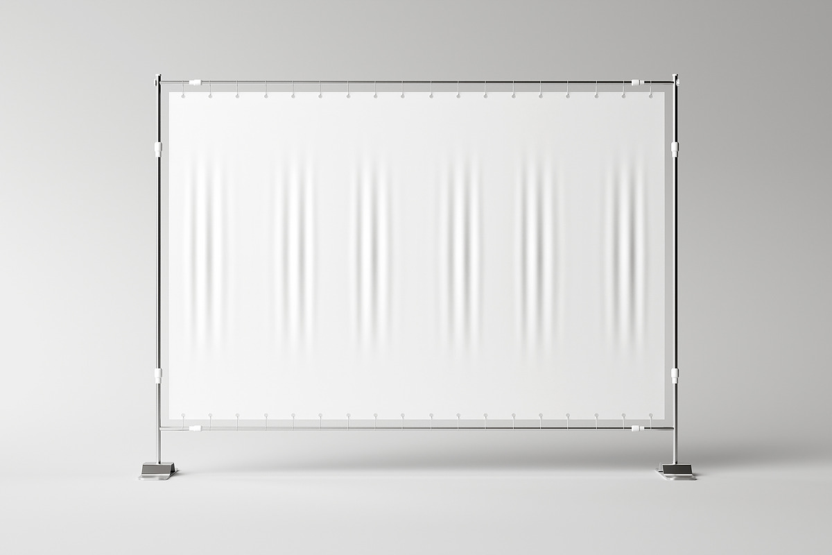 Banner Poster Mockup, an Advertising Mockup by Artnivora.Std (Photo 2 of 6)