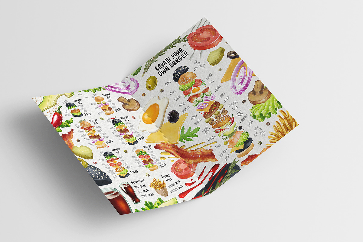 Burger Creator, a Decorative Illustration by Margo Miller (Photo 26 of 31)