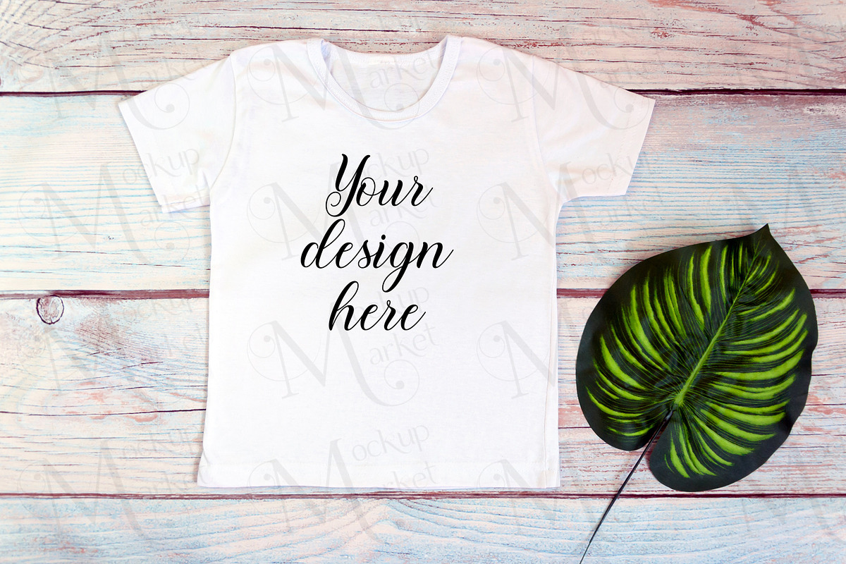 18 Kids White t-shirt Mockup bundle., a Print Template by MockupMarket (Photo 18 of 19)