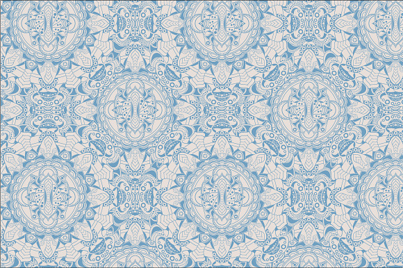 Seamless Fantastic Abstract Pattern