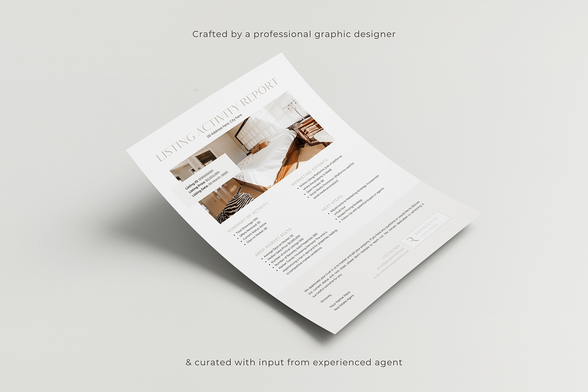 Real Estate Listing Activity Report, a Design Template by EstateElements (Photo 7 of 7)