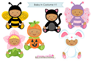 Baby In Costume V1 - Dark Skin