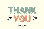 Simple Valentine - Kids Font Types, a Font by KiddoGlyphs Studio (Thumbnail 3 of 3)