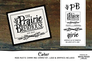 Carver Font + Extras, a Font by WhiteRiverStudio (Thumbnail 4 of 4)