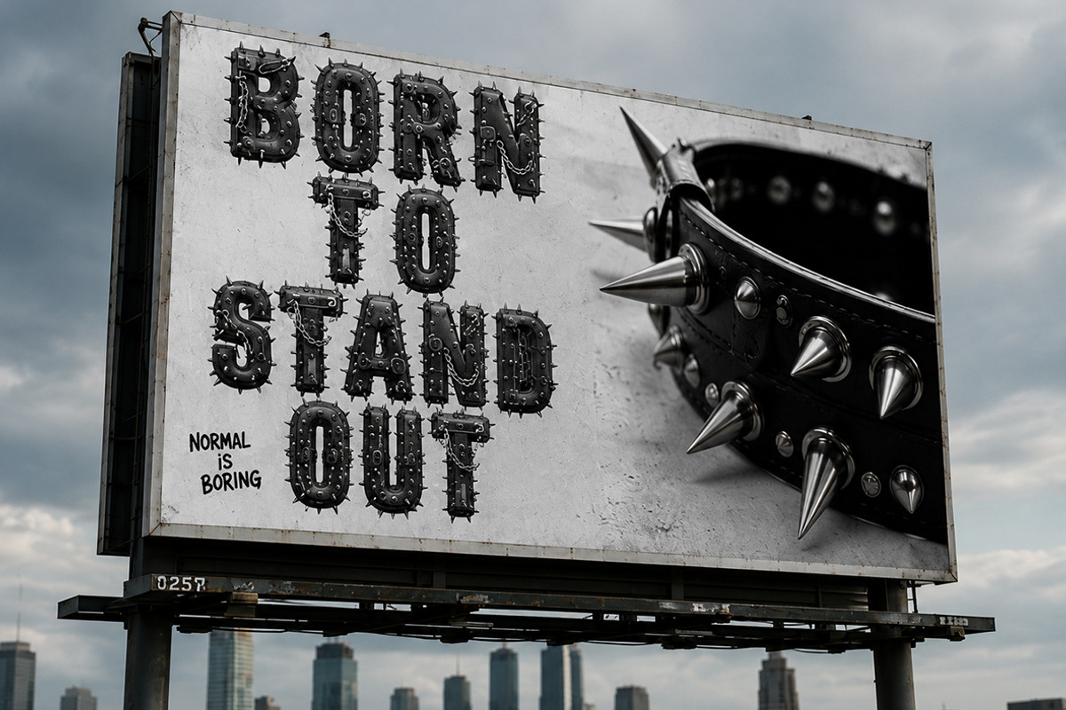 Black Punk Font, a Sans Serif Font by Handmadefont (Photo 14 of 18)