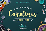 Sakra font duo (30% OFF), a Script Font by Letterhend Studio (Thumbnail 1 of 8)