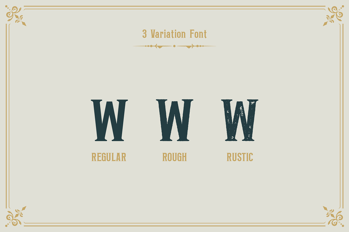 Aviation - Vintage Typeface preview 4