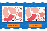 Cut and Glue Sea Animals for Kids, an Education Illustration by Ksenya Savva (Thumbnail 5 of 6)
