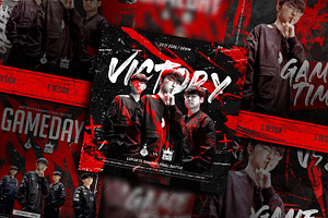 Esports Social media template design, a Social Media Template by Tanmoy Topu