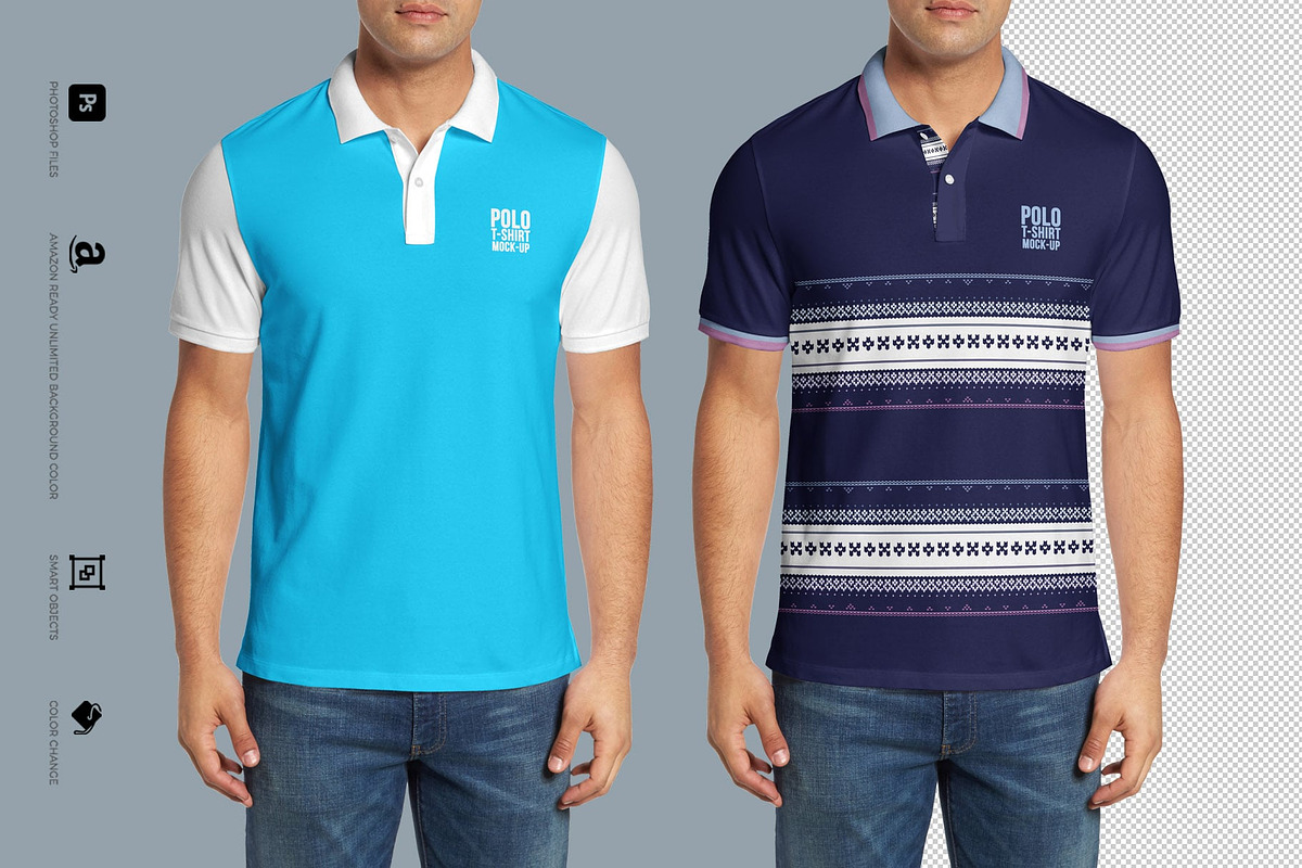 Polo shirt Mock-Up, a Shirt Mockup by Mock-up Store (Photo 3 of 6)