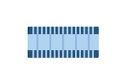 Film Strip Flat Icon, an Icon by Pexelpy (Thumbnail 1 of 2)