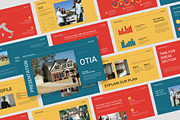 Otia : Real Estate Powerpoint, a Presentation Template by Punkl Camp (Thumbnail 1 of 9)