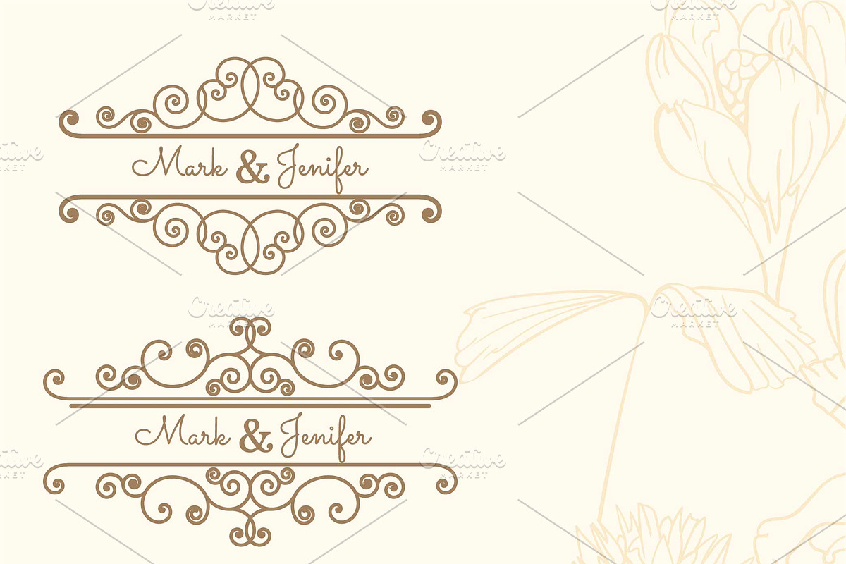 Set of floral covers, cards, frames, a Pattern Graphic by DeMih (Photo 16 of 16)