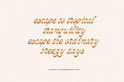 Calmias, a Handwritten Font by Typeskets (Thumbnail 5 of 9)