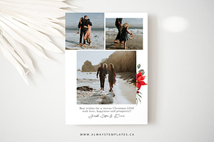 Christmas Card Template CC184