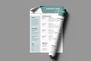 Modern Resume Template CV, a Resume Template by PixelStudio (Thumbnail 3 of 4)