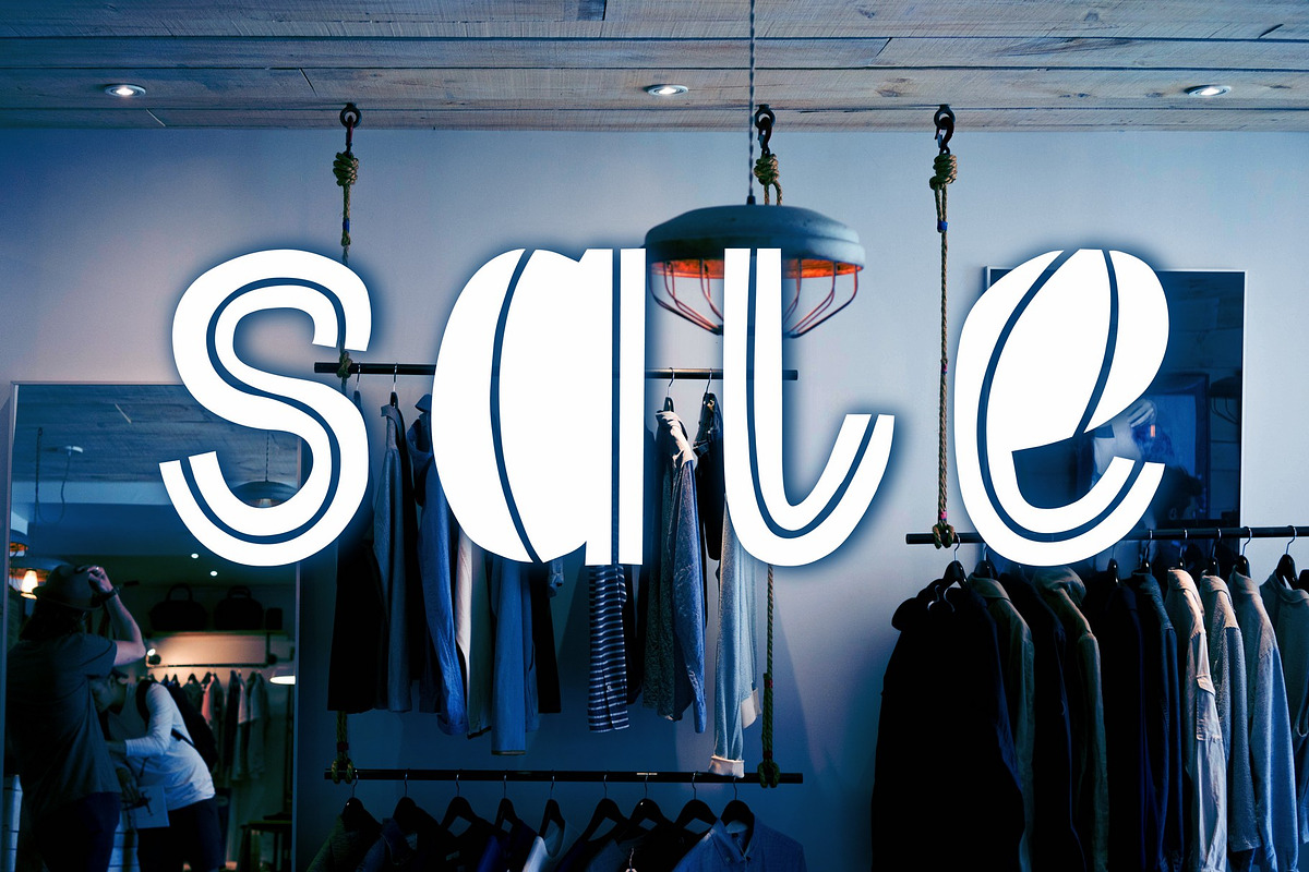 Decorative font. Altana preview 7