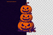 Halloween Vintage Engraving Vol.03, an Object Illustration by Alara Studio (Thumbnail 4 of 7)