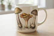 Vintage Mushroom Illustrations, a Decorative Illustration by youtoview (Thumbnail 9 of 13)