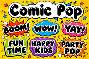 Comic Pop, a Slab Serif Font by Wow Magic (Thumbnail 7 of 7)