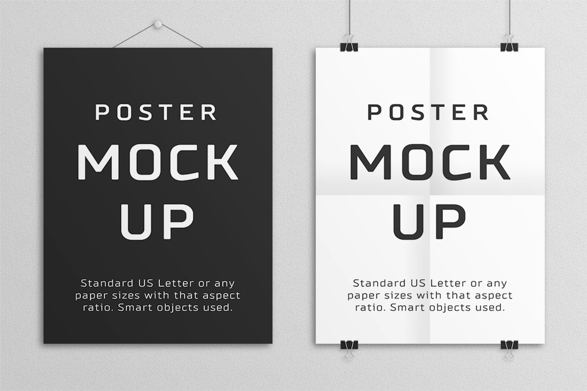 Poster Mock Up – US Letter, a Print Template by Petr Stránský (Photo 5 of 8)