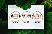 20 Cute Sheep Lamb Farm Character, an Animal Illustration by jongcreative (Thumbnail 2 of 7)
