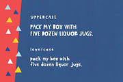Ingrid, a Sans Serif Font by Petra Santaharju (Thumbnail 3 of 6)