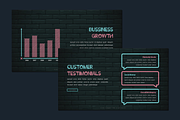 Cromagnon - Neon Keynote Template, a Presentation Template by deasign (Thumbnail 6 of 15)
