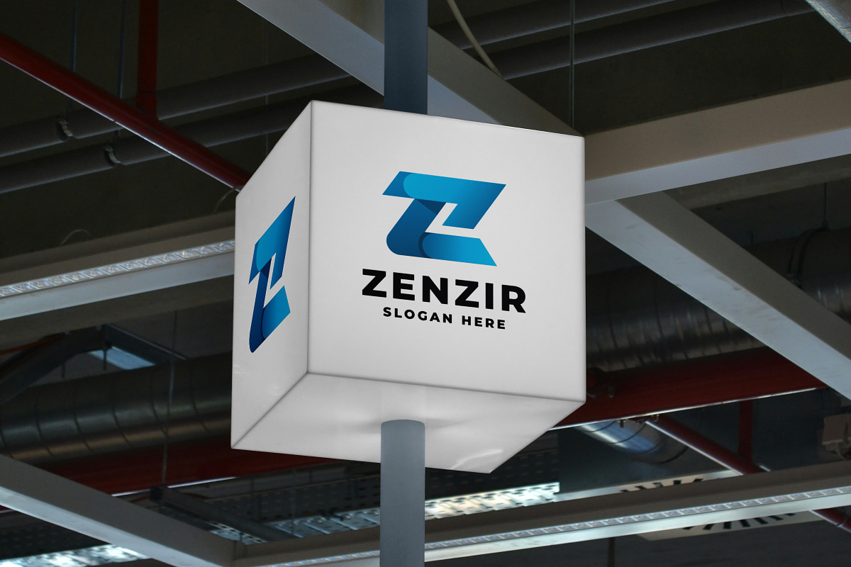 Letter Z - Zen Tech Logo, a Branding & Logo Template by Design_Planet (Photo 2 of 3)
