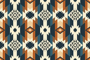 Colorful Beige Southwestern Pattern, a Pattern Graphic by PPEthnicDecorPattern (Thumbnail 1 of 10)