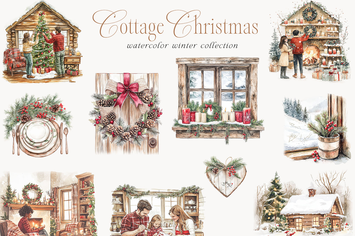 New! Winter Christmas Edition, a Seasonal Illustration by Isabelle Salem (Photo 61 of 227)