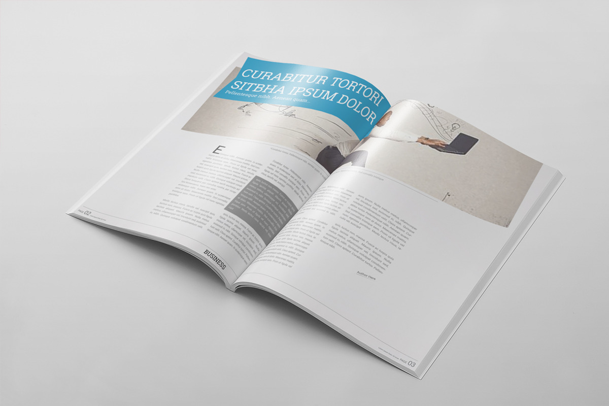 Magazine Template 56, a Magazine Template by pmvch (Photo 3 of 41)
