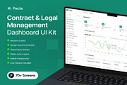 Pacta – Contract & Legal Management, an UI Kit Template by Creative Perspective (Thumbnail 1 of 7)