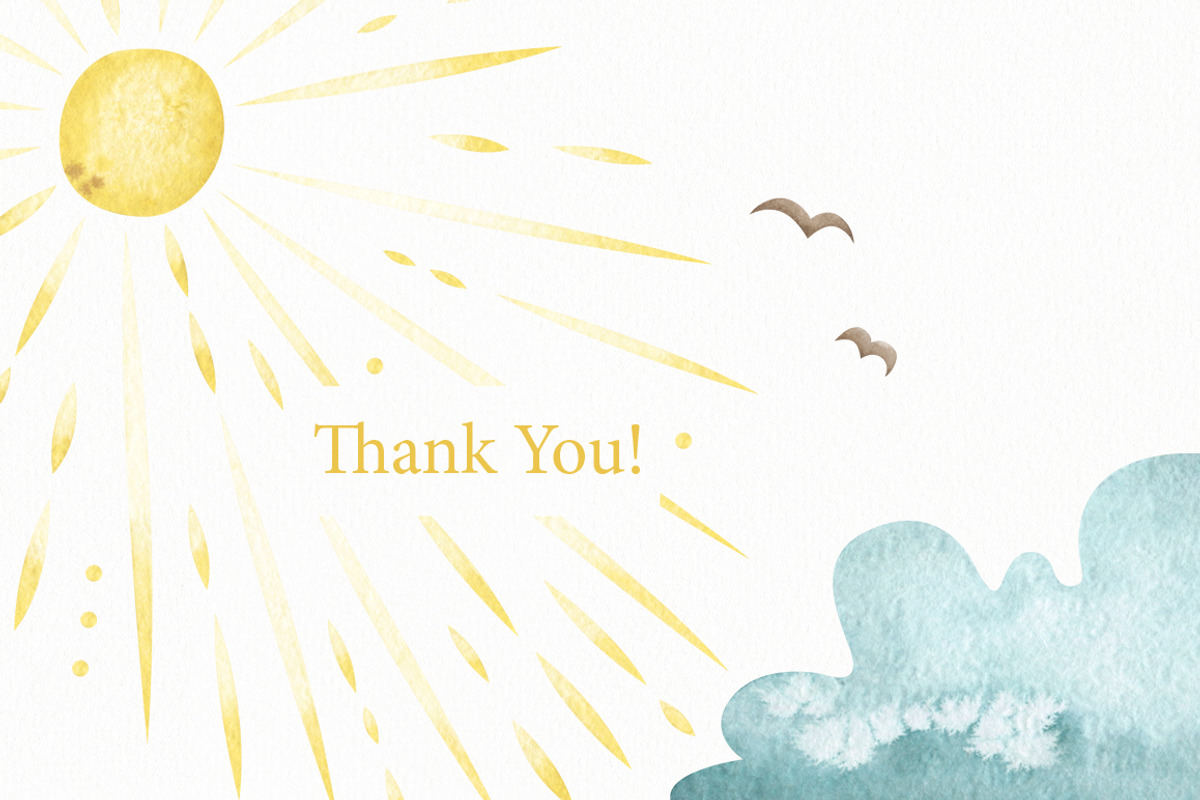 Watercolor Summer Sky Clipart, an Object Graphic by OrangePeafowlArt (Photo 8 of 8)