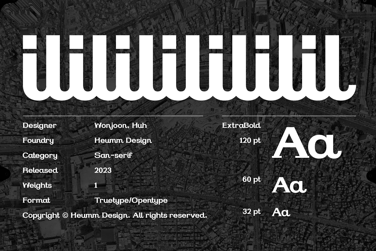 HU Cheonggye / 20% OFF, a Serif Font by heummdesign (Photo 5 of 6)