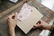 Romantic Wedding Invitation set, an Invitation Template by ForeverPrint (Thumbnail 5 of 5)