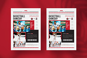 Basketball Matchday Flyer Template, a Flyer Template by Tanmoy Topu (Thumbnail 6 of 6)