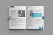 Company Profile Brochure Template, a Brochure Template by Uiparvin (Thumbnail 3 of 5)
