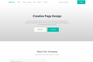 Echo - Multipurpose HTML Template