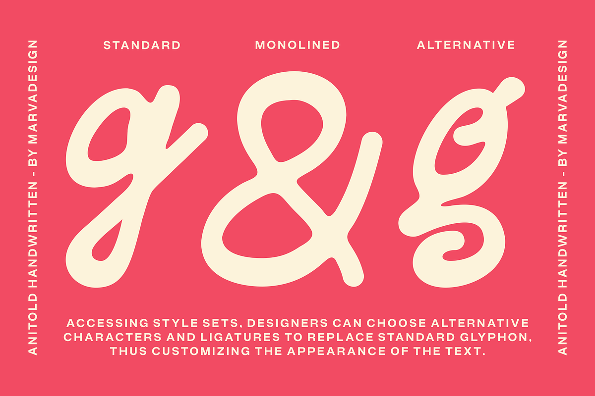 Anitold Script Font, a Script Font by Marvadesign (Photo 7 of 10)