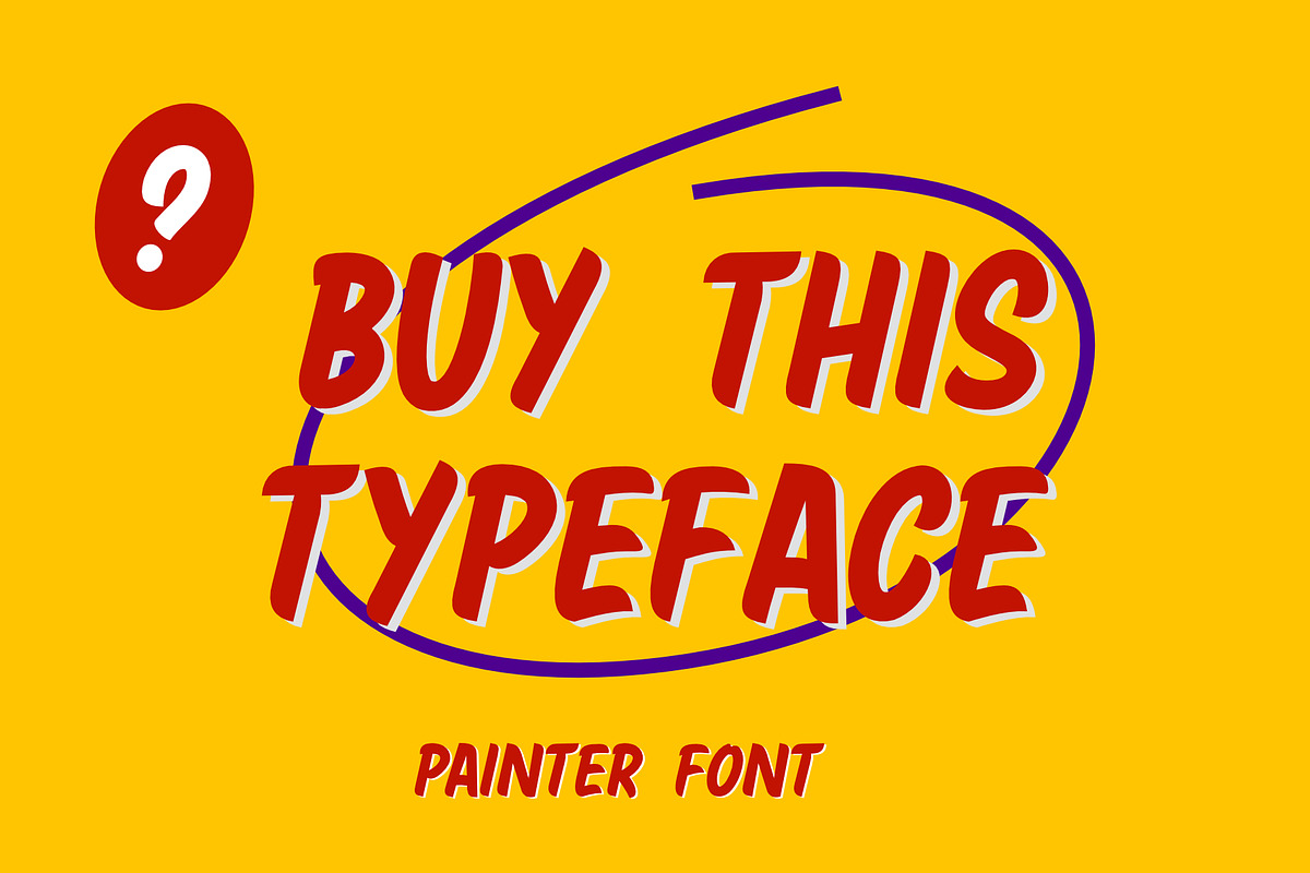 Deal | Modern Sign Painter Font, a Serif Font by Andika Fez (Photo 7 of 8)