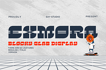 Exmora - Blocky Slab Display