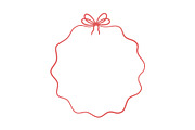 Bow circle coquette frames, an Object Graphic by Elena Pimukova (Thumbnail 2 of 9)