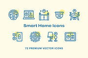 72 Smart Home Icons, a Duotone Icon by Furnace (Thumbnail 1 of 5)