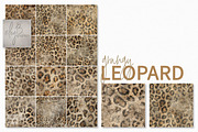 Grungy Leopard, a Decorative Illustration by rileyBgraphics (Thumbnail 1 of 8)
