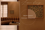 BARCELONA Room Natural FRAME MOCKUP, a Household Mockup by LAMIA DESIGN (Thumbnail 16 of 22)