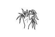 Hand Plant Growth Bundle, an Illustration by yasushie (Thumbnail 23 of 31)